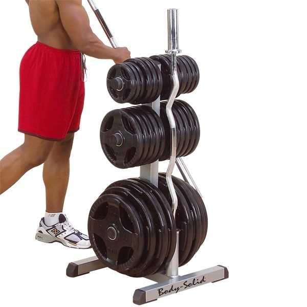 Подставка для олимпийских дисков и грифов Body Solid GOWT