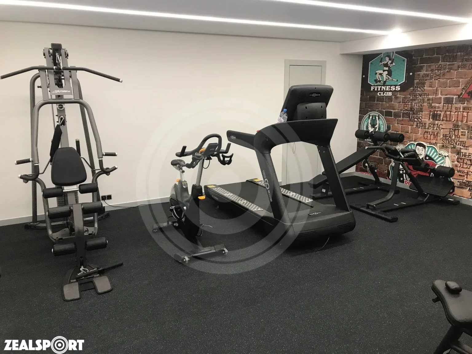СПОРТЗАЛ В ЧАСТНОМ ДОМЕ 36м²