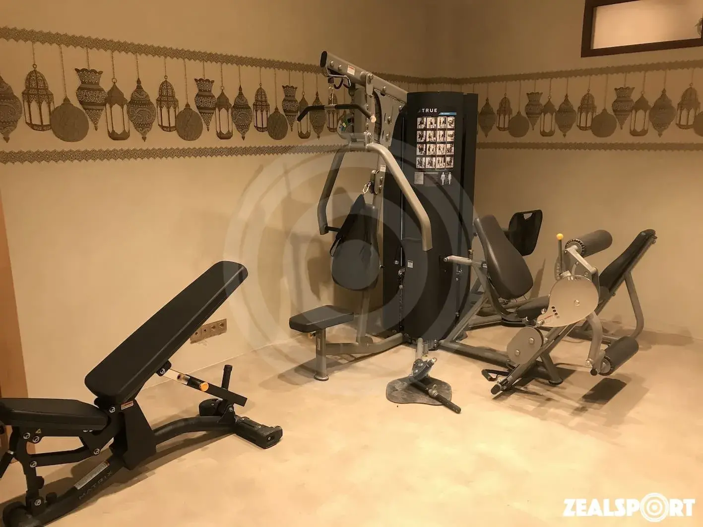 СПОРТЗАЛ В ЧАСТНОМ ДОМЕ 26м²