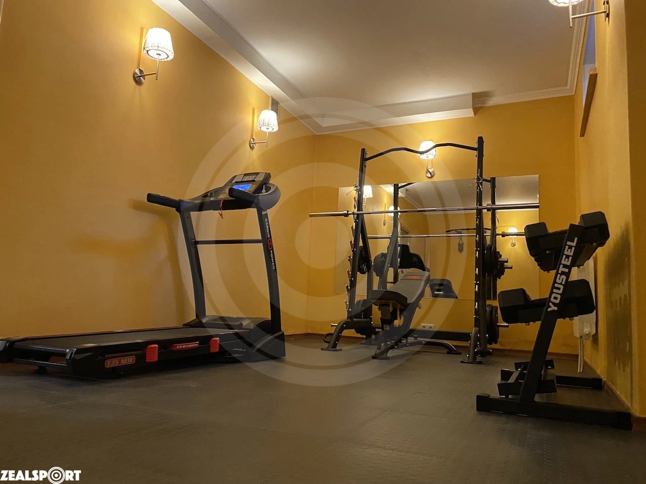 Спортзал в частном доме 23 кв.м