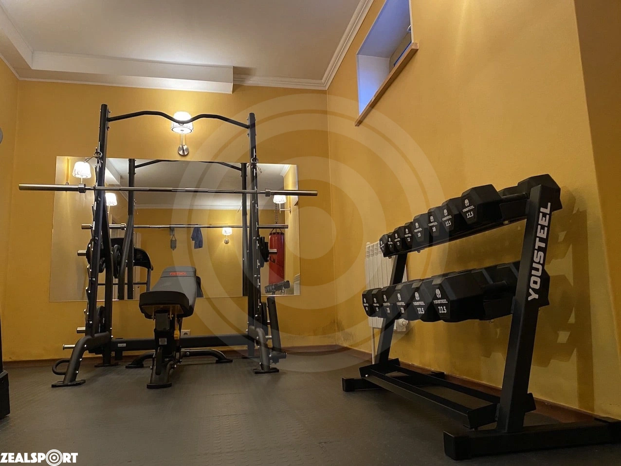 Спортзал в частном доме 23 кв.м