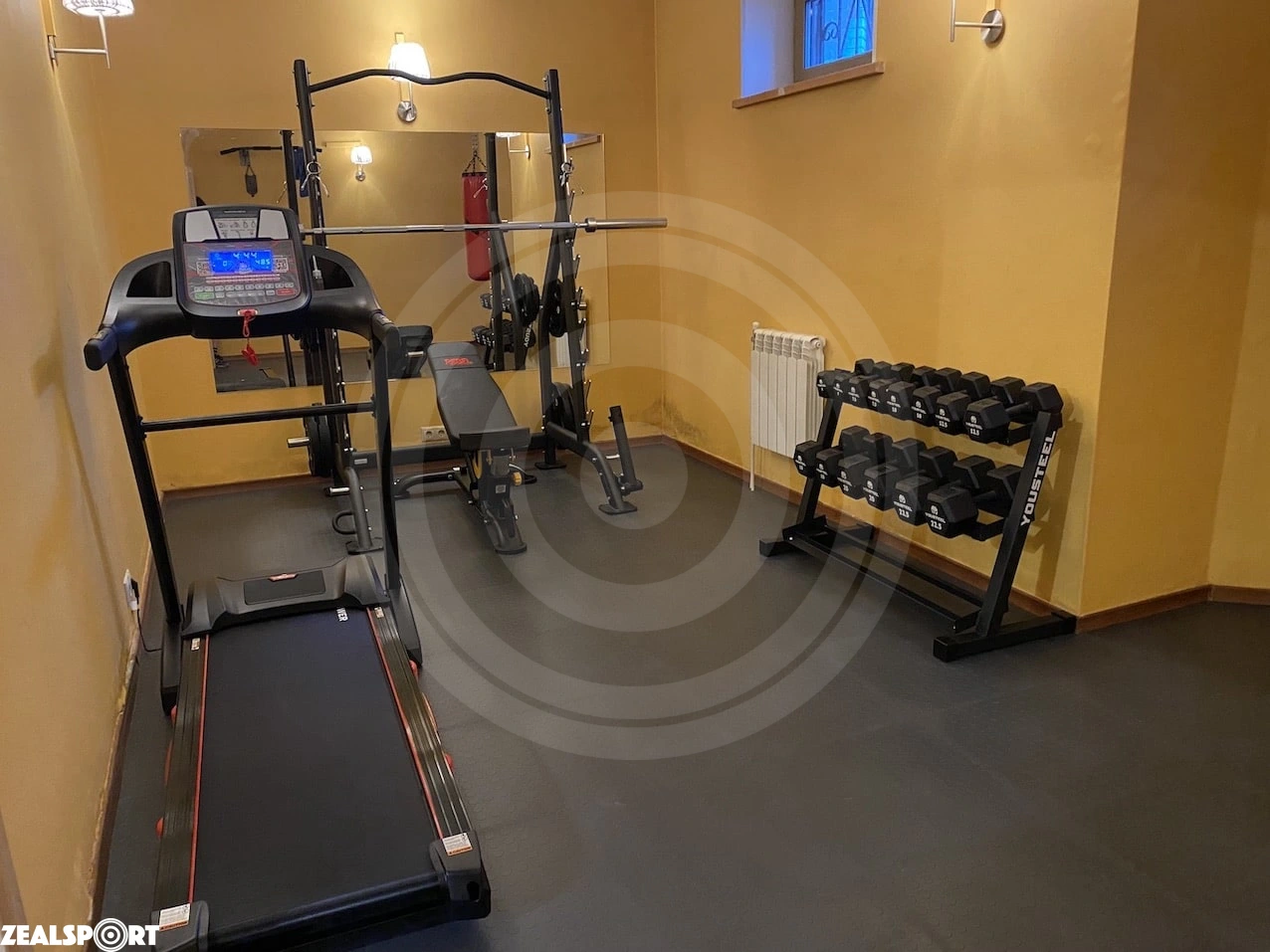 Спортзал в частном доме 23 кв.м